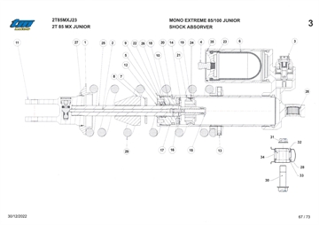 Mono Extreme 85/100 Junior Shock 